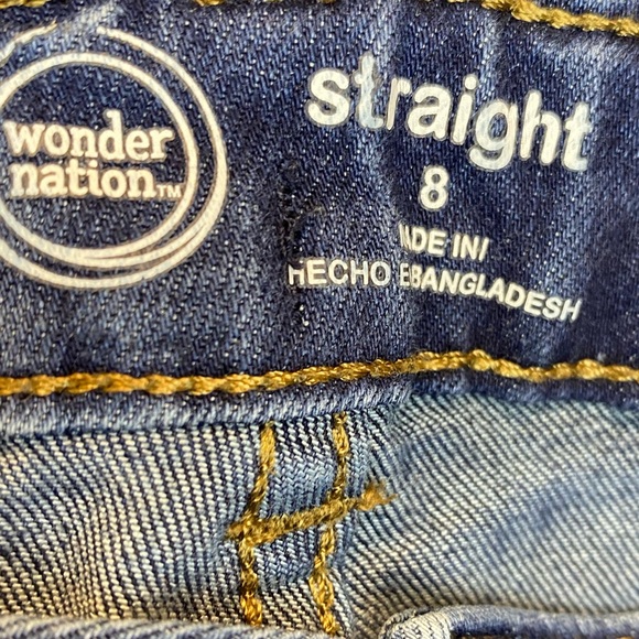 Wonder nation adjustable waist jeans size 8 - Picture 6 of 6